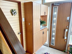 その他画像 シューズボックスは容量もたっぷり入ります。中央飾り棚には季節感ある演出が楽しめます。