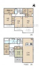 間取 ※図面と現況に相違ある場合には現況優先とします。