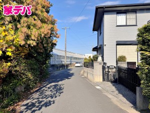 外観 前面道路が4.7mと広いので運転が苦手な方にも安心です