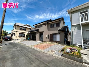 外観 前面道路(私道):南側約4m幅