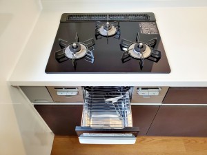 その他画像 お料理はかどる三口ガスコンロ!