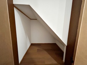 その他画像 デッドスペースも有効活用!階段下に生活用品のストックを保管できます