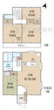 間取 4LDK ※図面と現況に相違ある場合には現況優先とします。