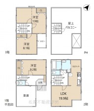 間取 ※図面と現況に相違ある場合には現況優先とします。