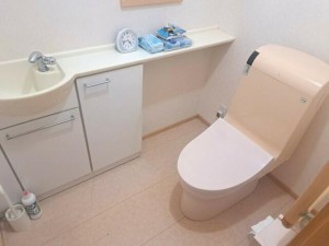 その他画像 手洗い付きで便利なトイレ