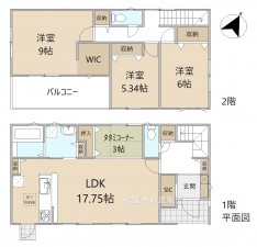 間取 ※図面と現況に相違ある場合には現況優先とします。