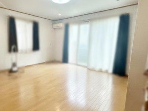 居間 南に面しているので暖かな日差しが部屋を照らします!