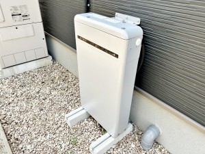 内装 太陽光発電と組み合わせて活用できる蓄電池付で、非常時にも安心!