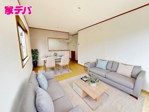 居間 【リビング】 ※掲載の家具・小物はCGによるイメージです。実際の販売価格には含まれておりません。