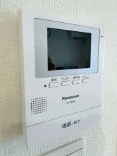 その他画像 防犯性に優れた安心のシステム。訪問者が一目でわかります。