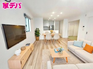 居間 【リビング17.7帖】 ※掲載の家具・小物はCGによるイメージです。実際の販売価格には含まれておりません。