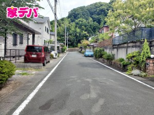外観 前面道路:南西側約6m幅