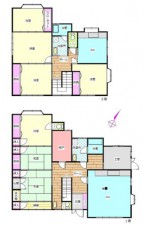 間取 7SLDK(3LDK+4DK+納戸) ※図面と現況に相違ある場合には現況優先とします。