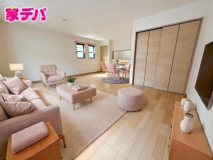 居間 ※掲載の家具・小物はCGによるイメージです。実際の販売価格には含まれておりません。