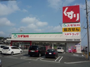 周辺 スギ薬局 御油駅前店(470m)