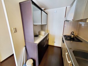 キッチン キッチンは冷蔵庫や食器棚を置くのに十分なスペースを確保。