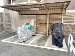 その他画像 バイク置き場
